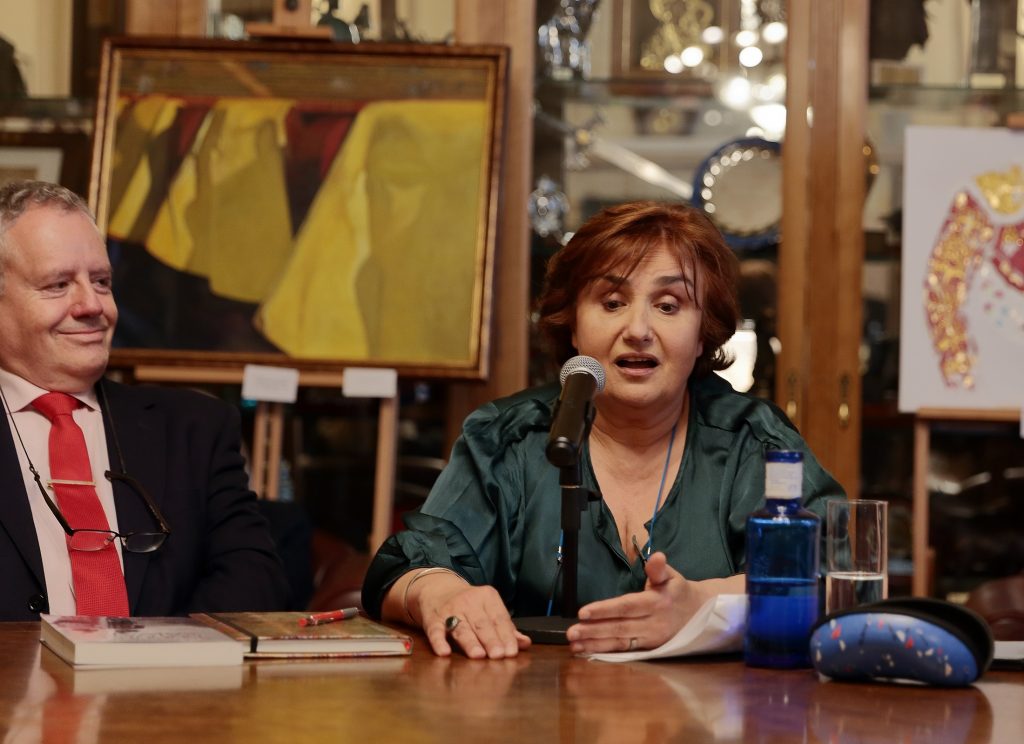 Luis Español Bouchet y Marta Cibelina