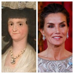 Letizia y María Luisa de Parma