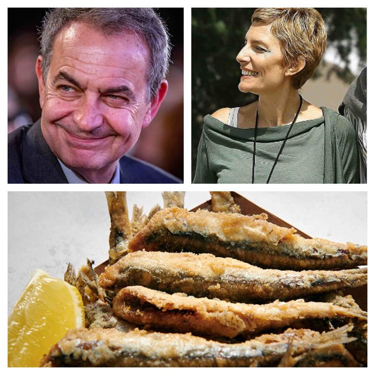 Jose luis rodriguez zapatero, sonsoles espinosa, boquerones fritos